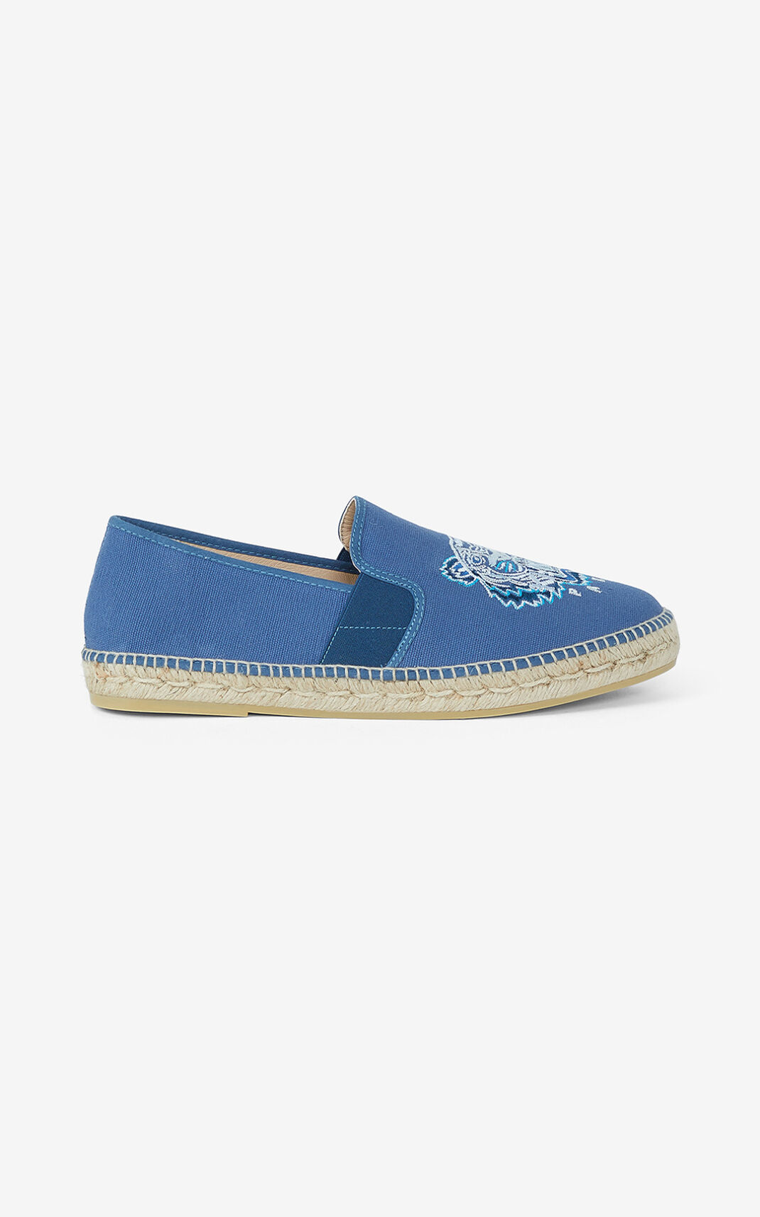 Alpargatas Kenzo Tiger elasticated Hombre Azules IOA471085